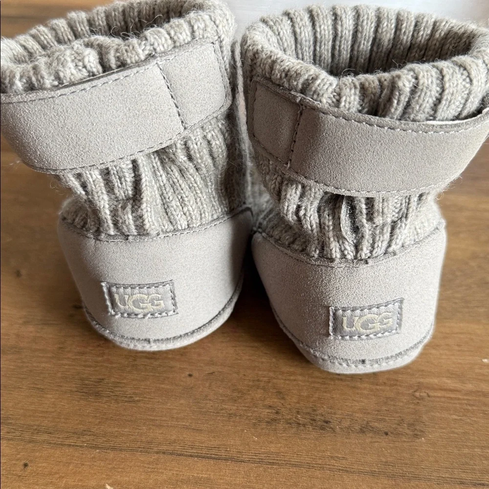 UGG Gray Baby Booties